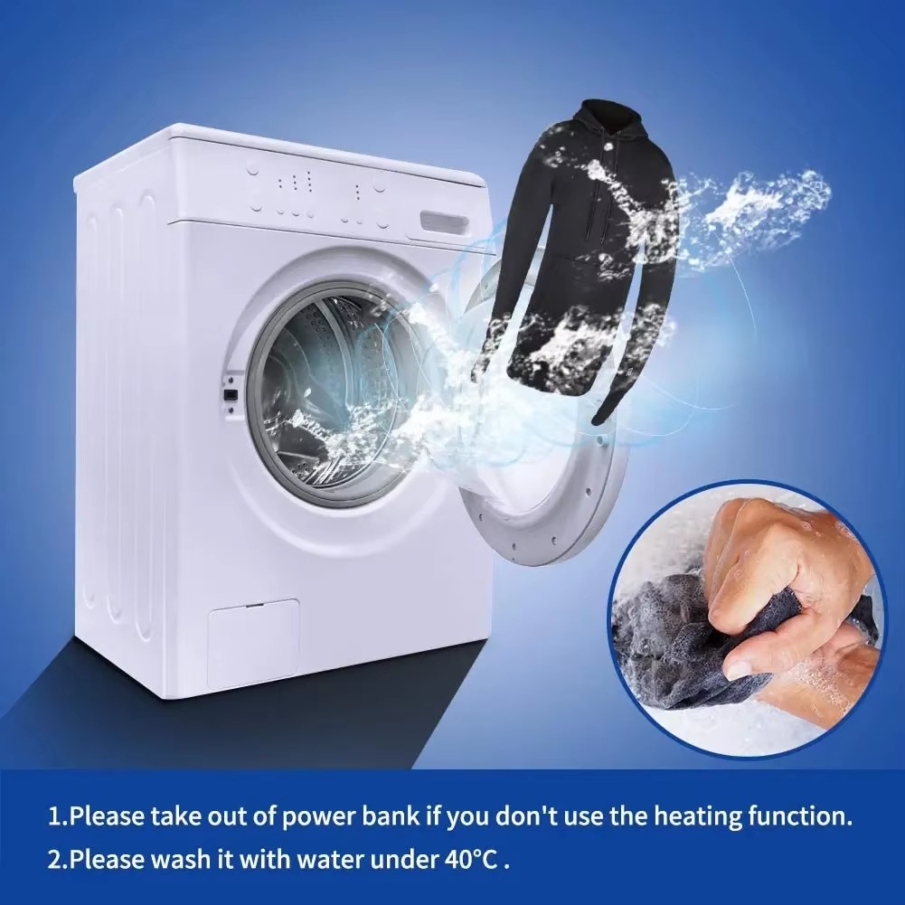 Women USB Heating Hoodies men  - Winter Clothing Essentials ulasan dan harga