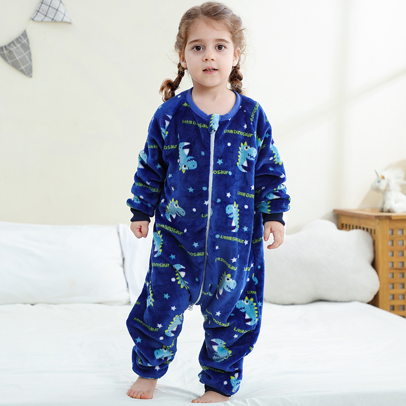 MICHLEY Dinosaur Cartoon Flann - Winter Clothing Toddler ulasan dan harga