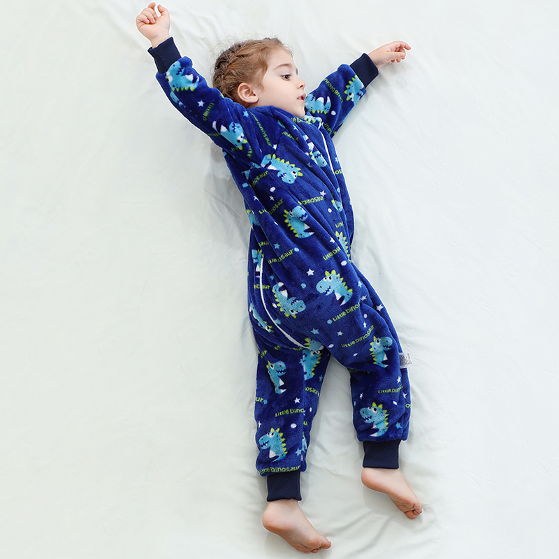 MICHLEY Dinosaur Cartoon Flann - Winter Clothing Toddler ulasan dan harga