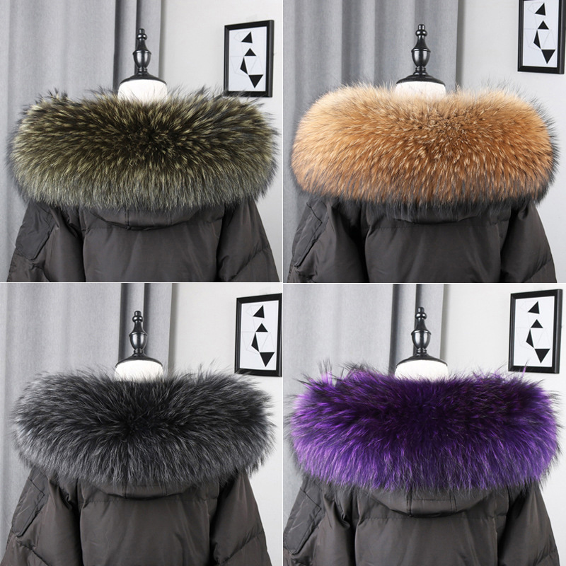 100% Real Fur Collar Coat Wint - Winter Clothing Essentials ulasan dan harga
