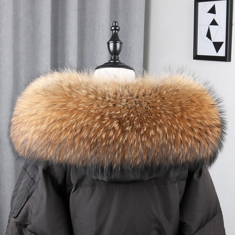 100% Real Fur Collar Coat Wint - Winter Clothing Essentials ulasan dan harga