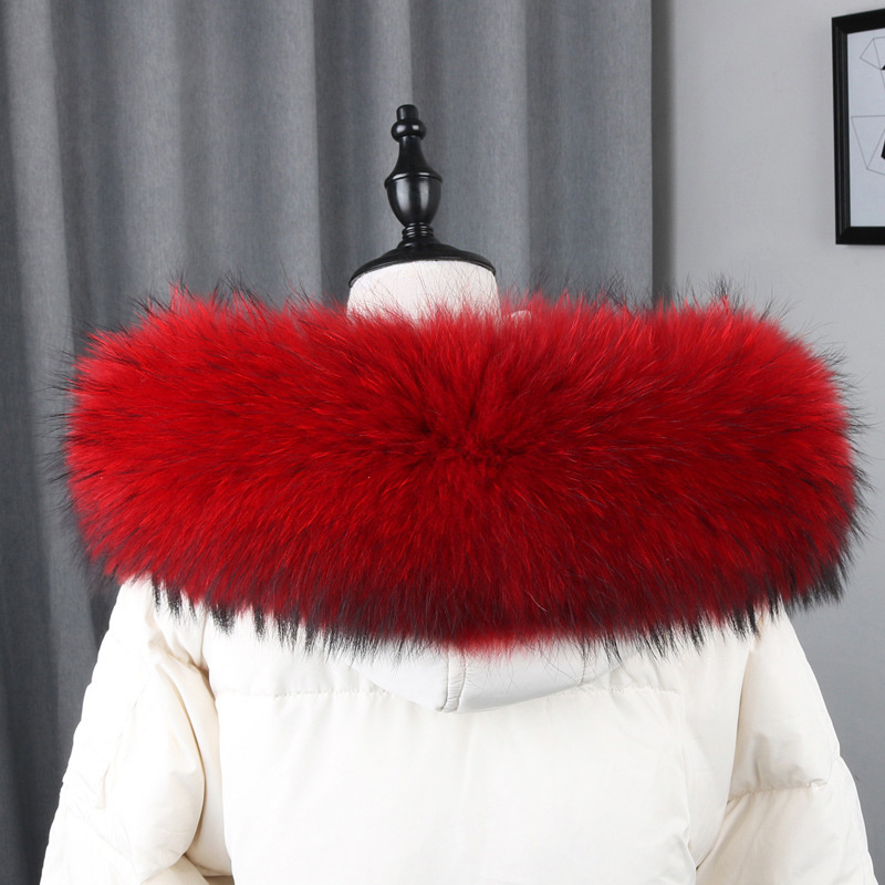 100% Real Fur Collar Coat Wint - Winter Clothing Essentials ulasan dan harga