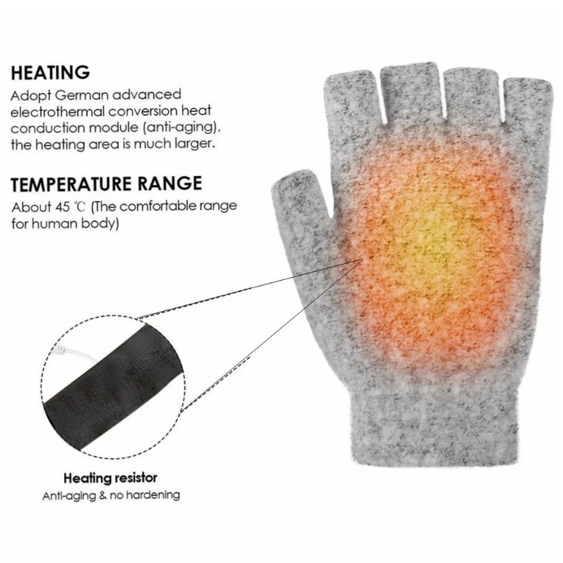 Electric Heating Gloves Hand W - Hand Warmer Reusable ulasan dan harga