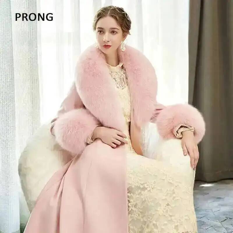 100% Real Fox Fur Collar Winte - Winter Clothing Essentials ulasan dan harga