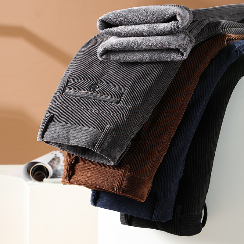 Winter Men's Fleece Corduroy P - Winter Clothing Brands ulasan dan harga
