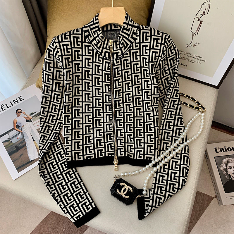 Ladies Fashion Printing Temper - Winter Clothing Trends For Women ulasan dan harga