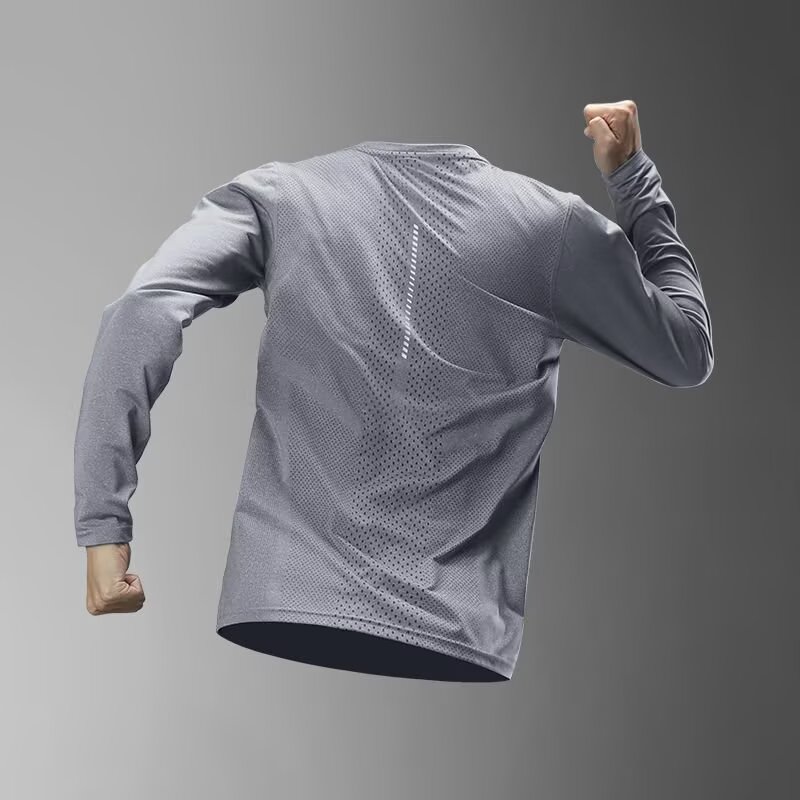 Men's Long Sleeve Quick-Dry Sp - Winter Clothing ulasan dan harga