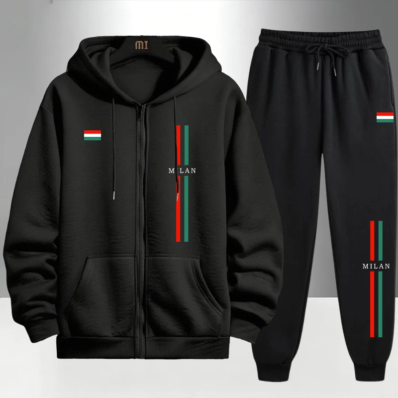 2026 Italy Printed Men's Set Z - Winter Clothing ulasan dan harga