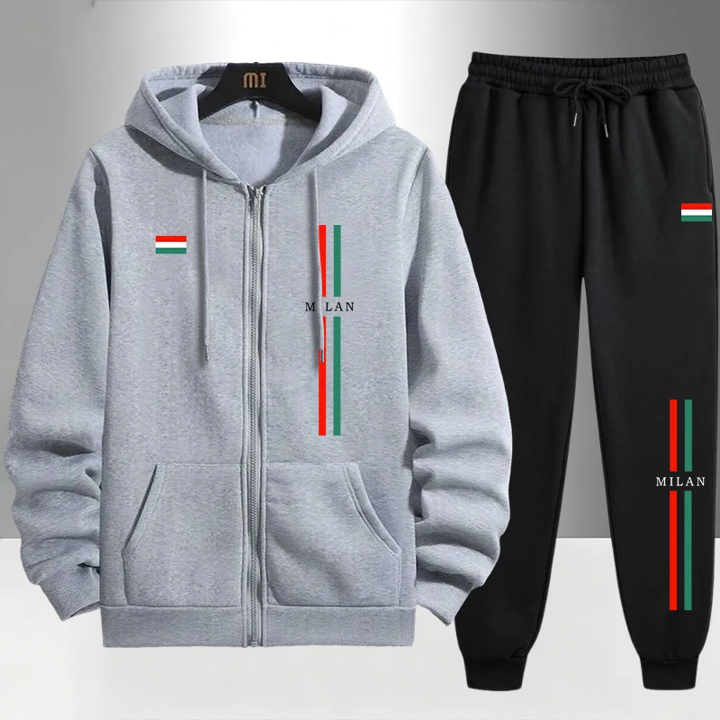 2026 Italy Printed Men's Set Z - Winter Clothing ulasan dan harga