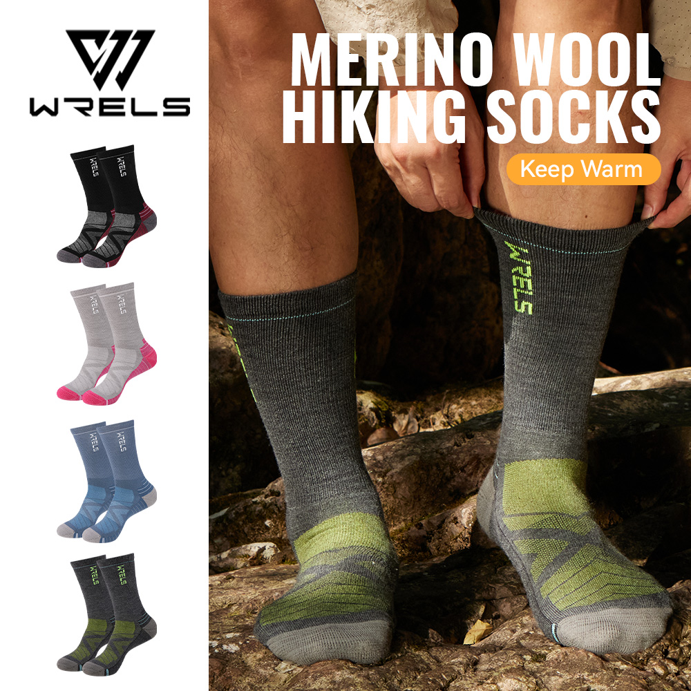 WRELS 1/2/3 Merino Wool Socks  - Thermal Sock Merino ulasan dan harga