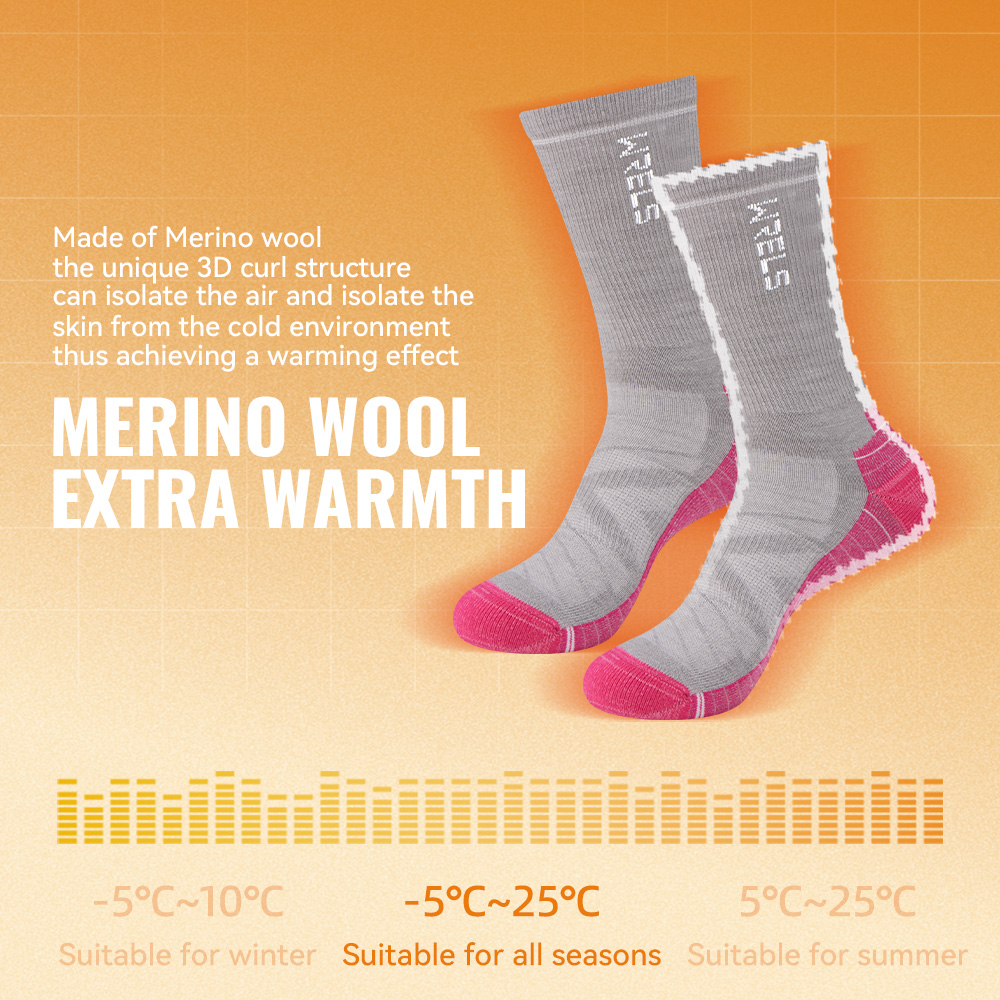 WRELS 1/2/3 Merino Wool Socks  - Thermal Sock Merino ulasan dan harga