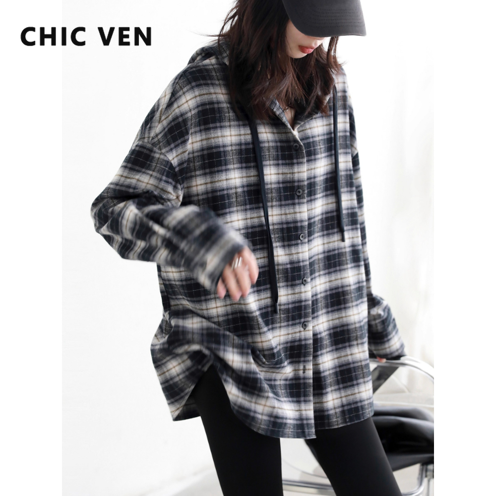CHIC VEN Korean Women Shirt Ne - Winter Clothing Women Sale ulasan dan harga