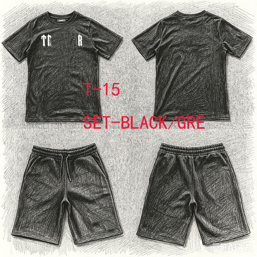 T-15 Short Set Tracksuit Trous - Winter Clothing ulasan dan harga