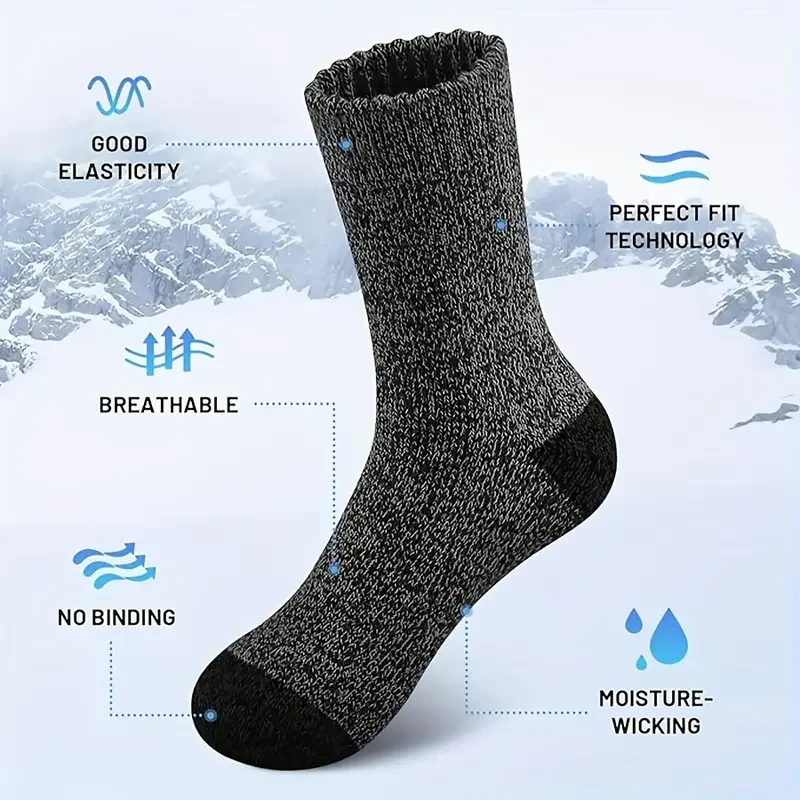 5 Pairs Merino Wool Socks for  - Thermal Sock Merino ulasan dan harga
