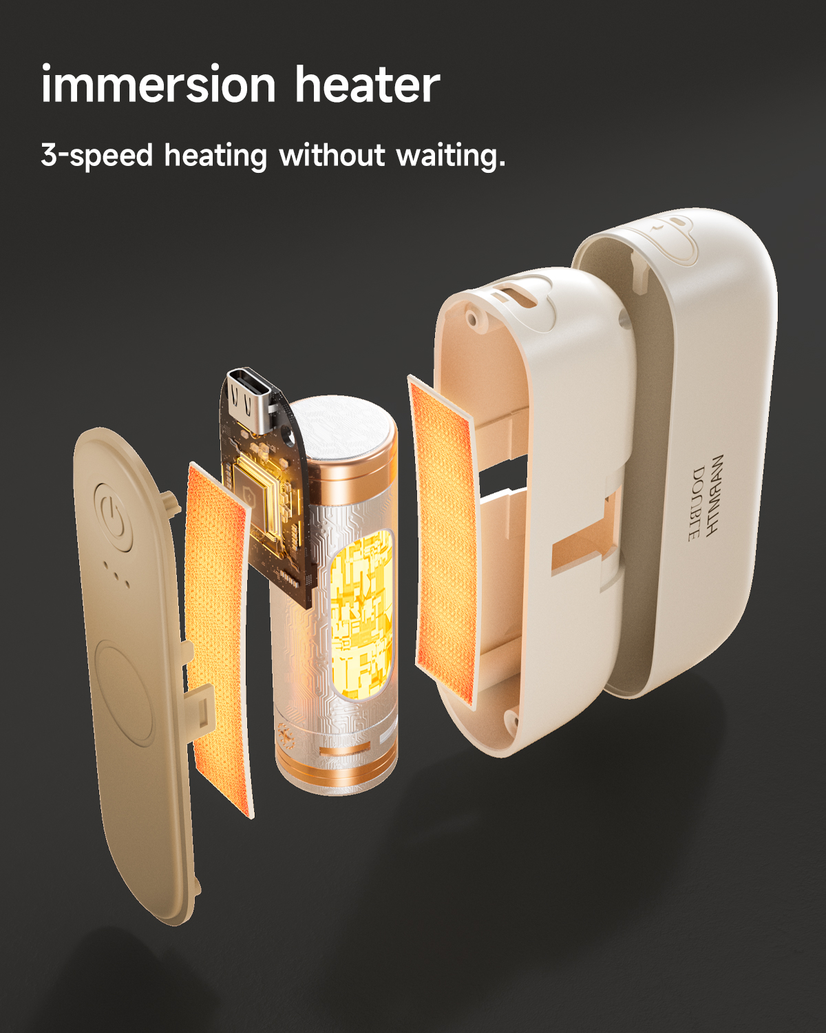 2-in-1 Magnetic Rechargeable H - Hand Warmer Reusable ulasan dan harga