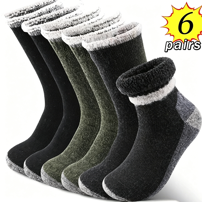 6 Pairs Merino Men's Wool Hiki - Thermal Sock Merino ulasan dan harga